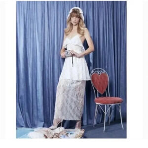 NEW FOR LOVE & LEMONS X JAIME KING NWT
LA ELIZABETH LACE TIERED MAXI DRESS